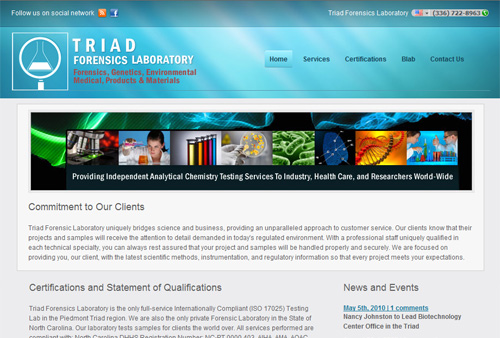 Netwave Web Solutions - Triad Forensics Laboratory